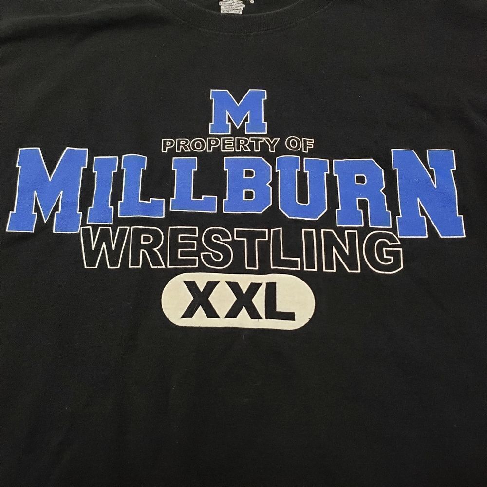 Champion Shirt Large Property Of Millburn Wrestlin - Picture 3 of 7